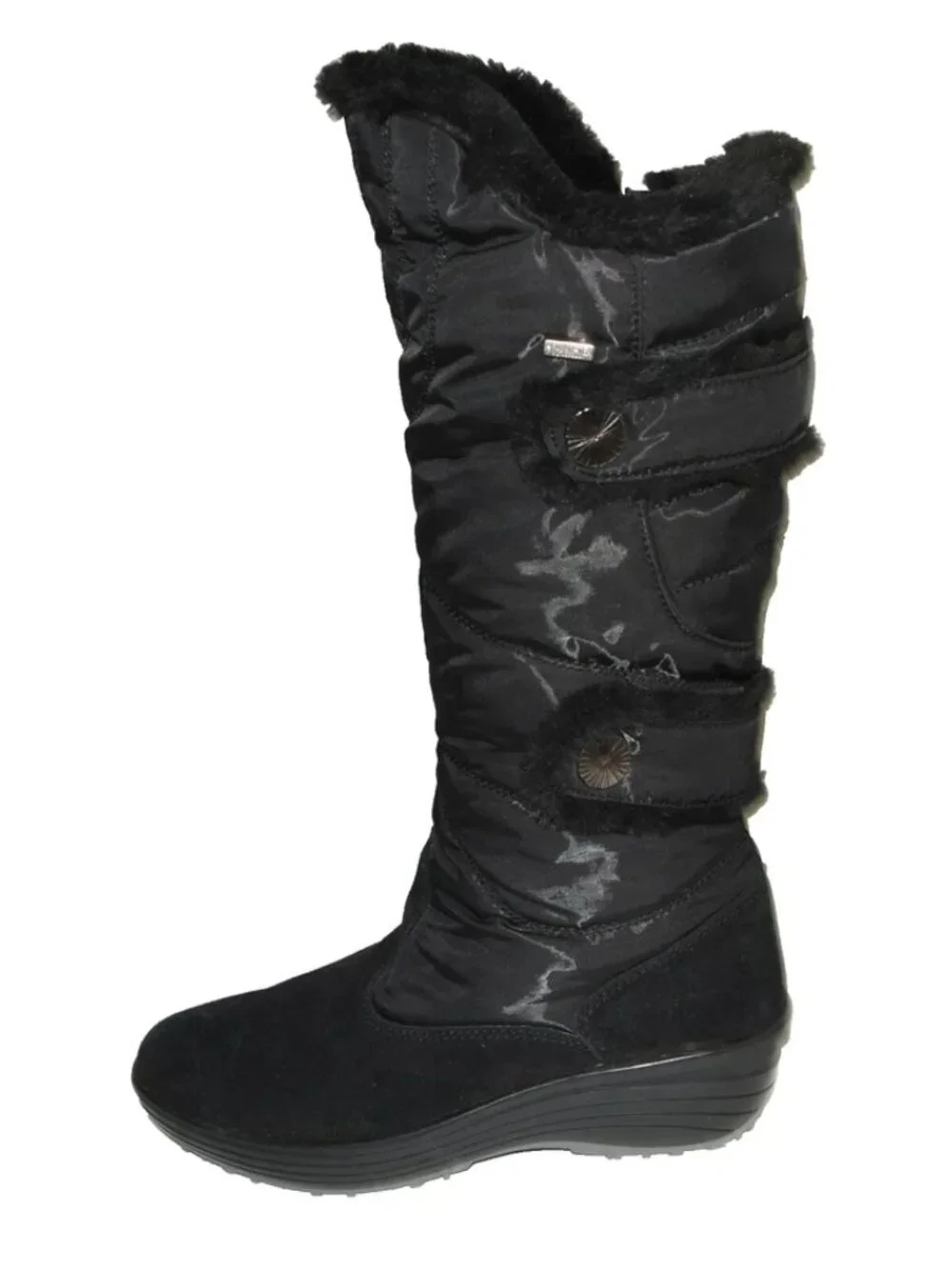 New! Pajar Carmin Waterproof Faux Fur Boot Black Size 42 EUR 11 US DD17